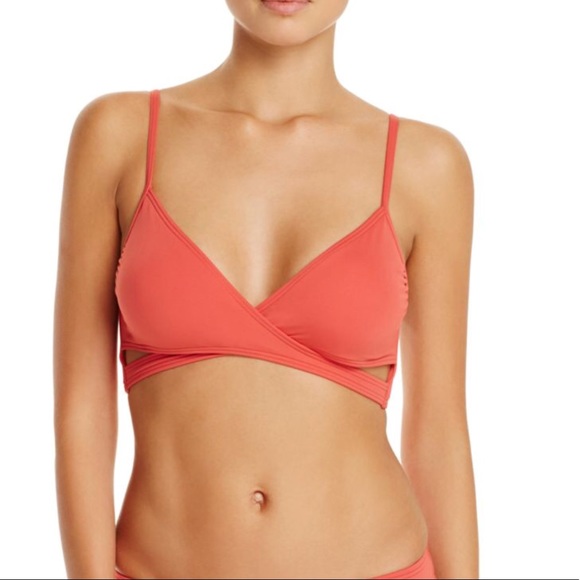 vince camuto wrap bikini top
